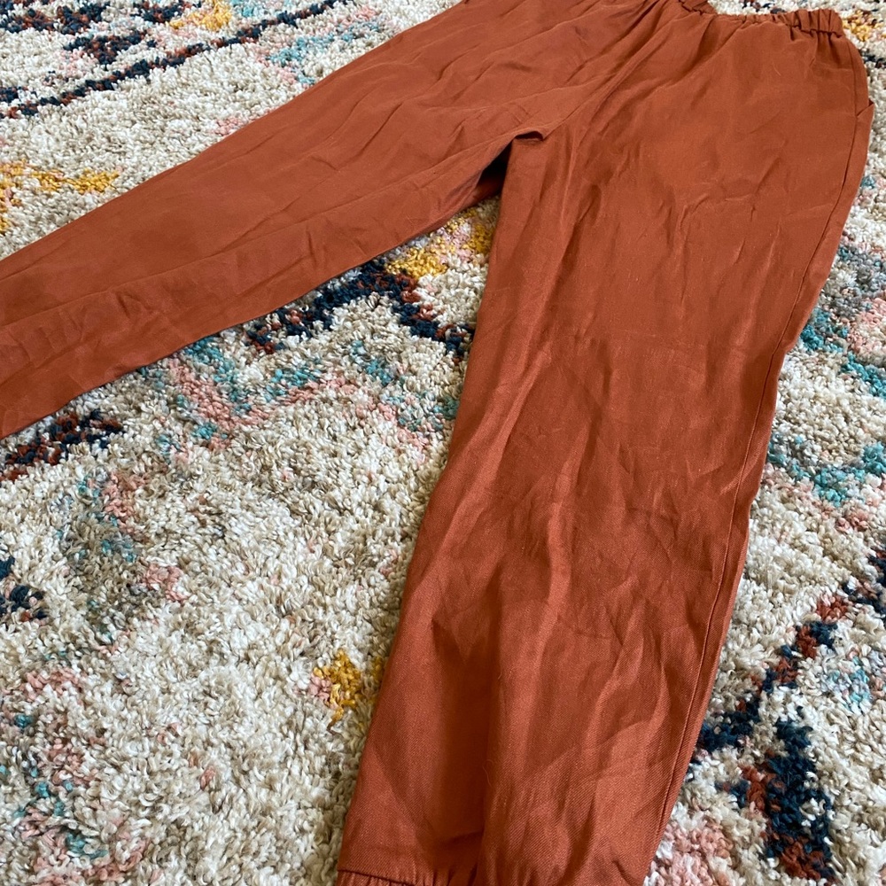 Express Orange Jogger Dress Pant - NWOT - Picture 6 of 6
